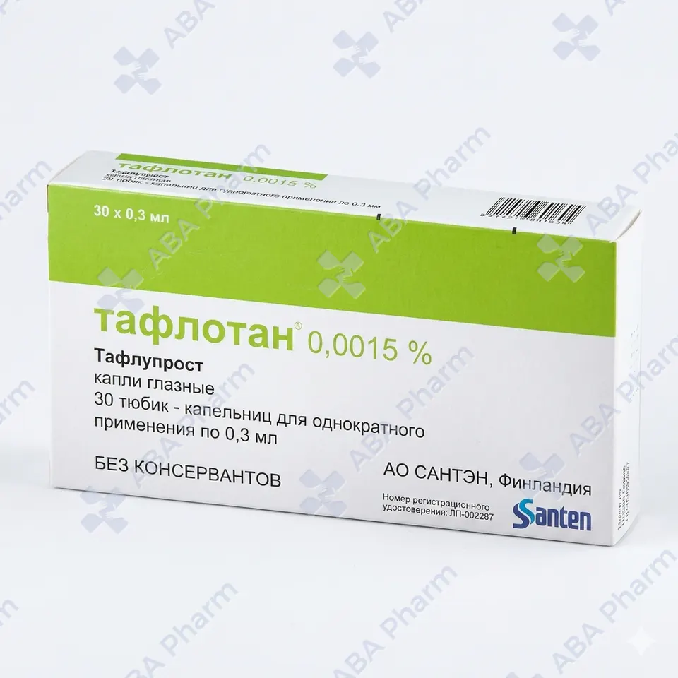 Taflotan eye drops 15mcg/ml 0.3ml  №30