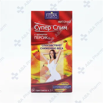 Супер Слим чай персик 2г x30 №1