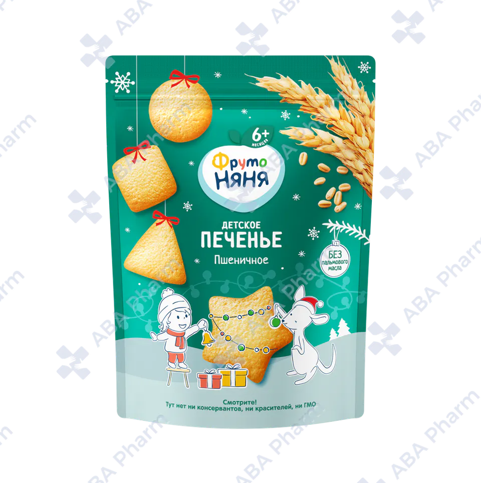 FrutoNyanya wheat cookies from 6 months 120g №1