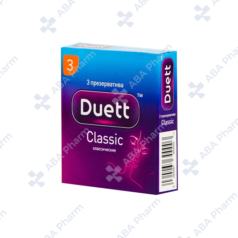 Condom Duette Classic х3 №1