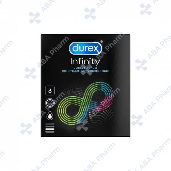 Condom Durex x3 Infinity with anesthetic №1