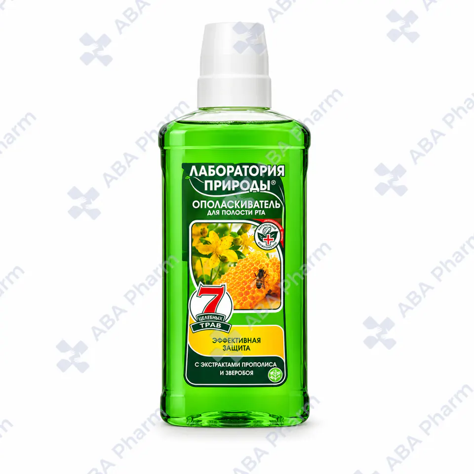 Liquid mouthwash with honey and sorrel extract 275ml №1