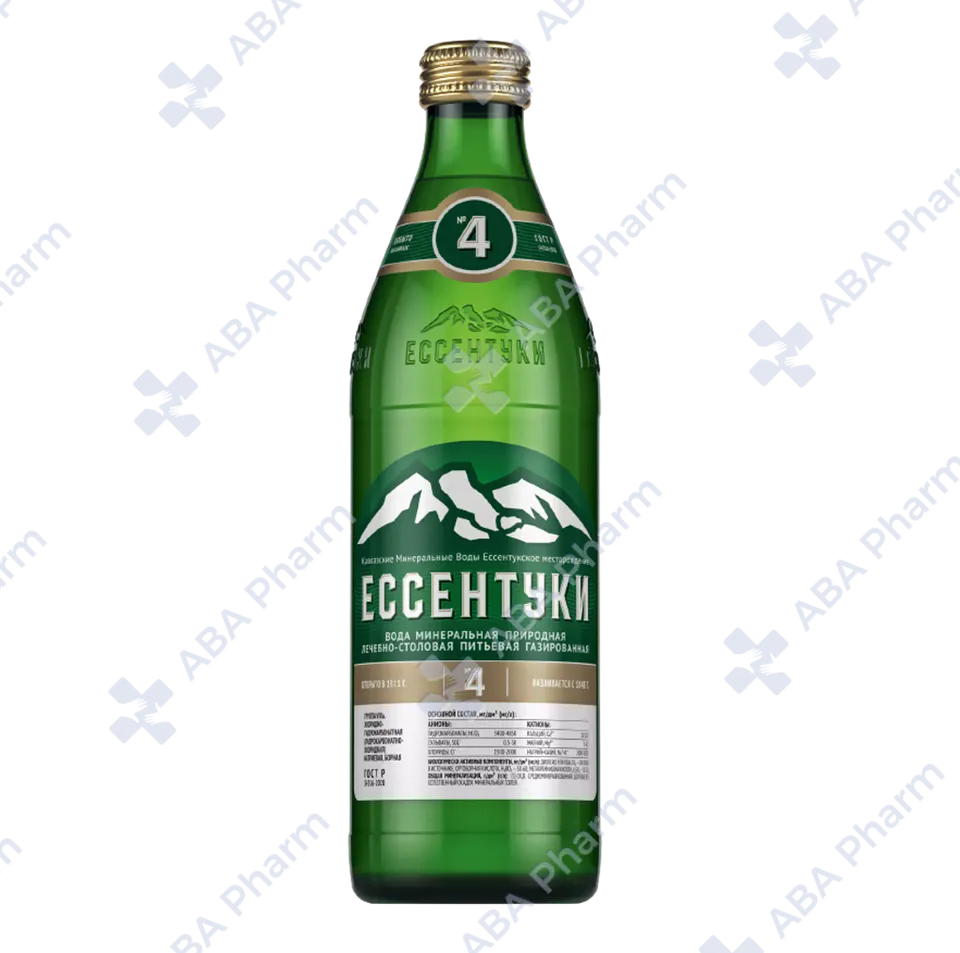 Essentuki mineral water N4 0.5l №1