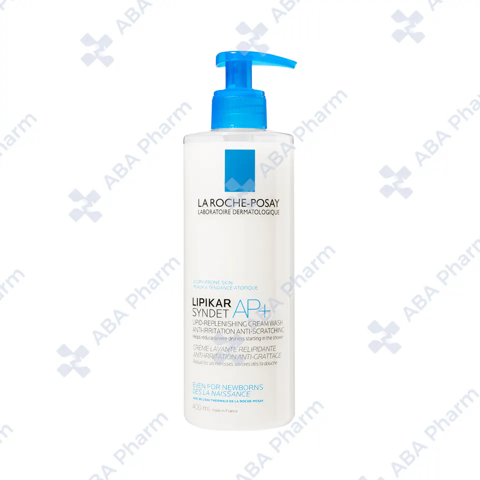 La Roche-Posay Lipikar Syndet AP+ cleansing cream-gel for very dry atopic skin 400ml №1