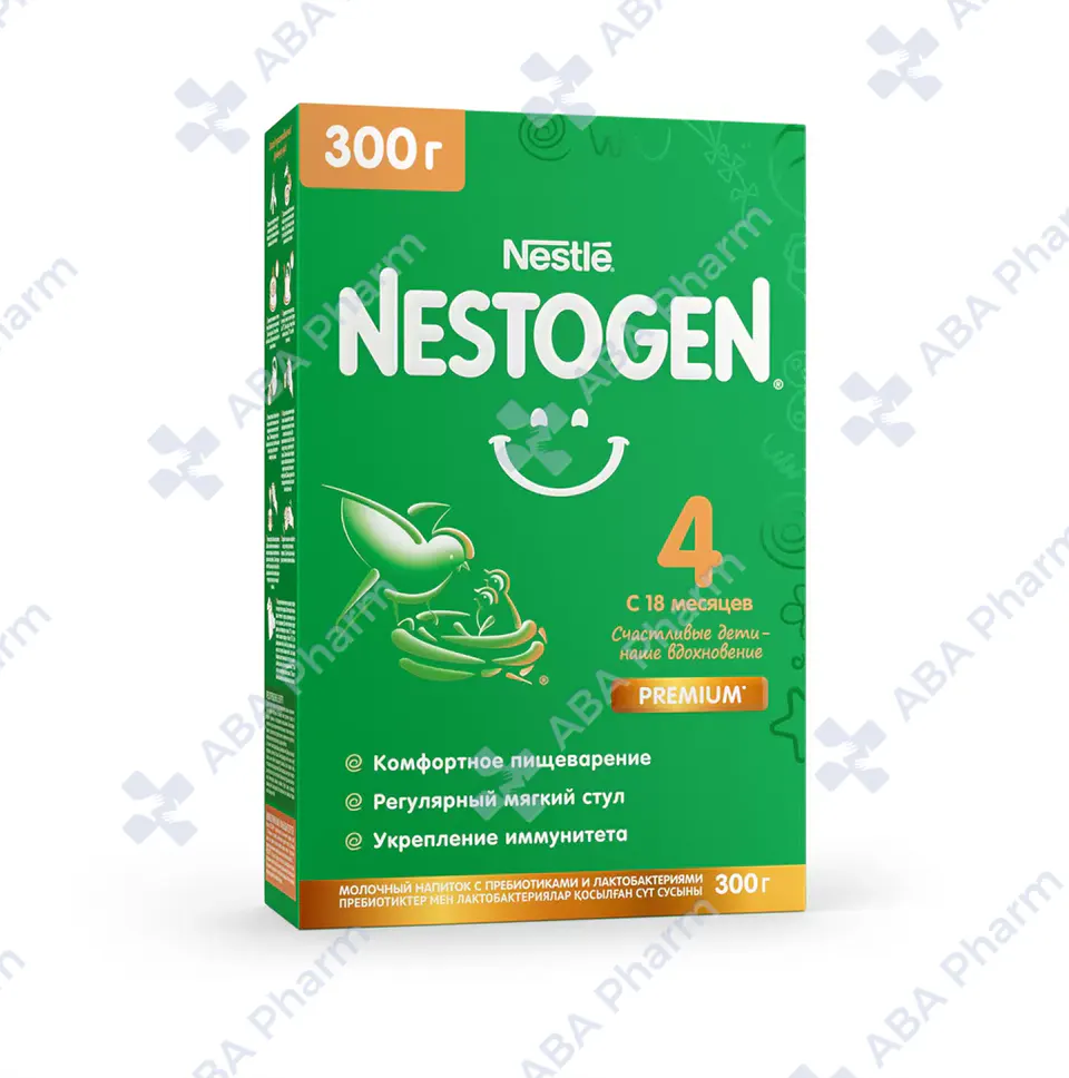 Nestogen 4 premium baby formula from 18 months with prebiotics 300g №1