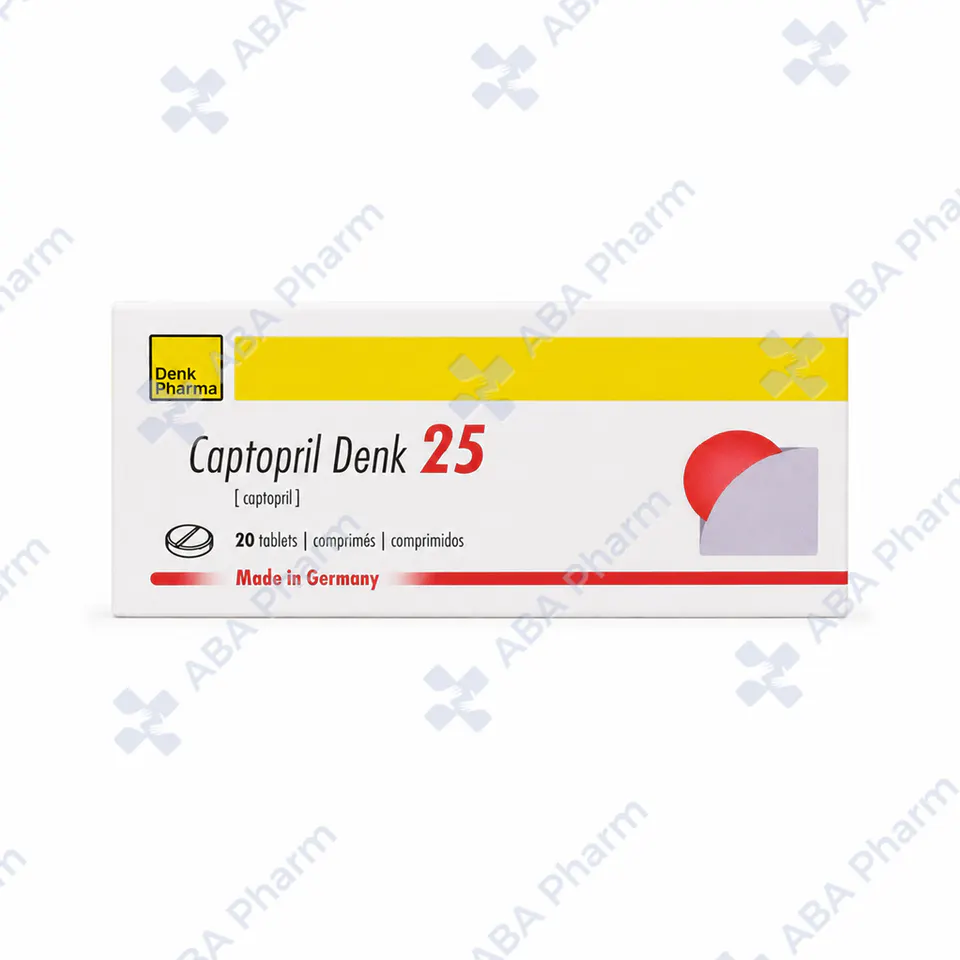 Captopril Denk tablets 25mg №20