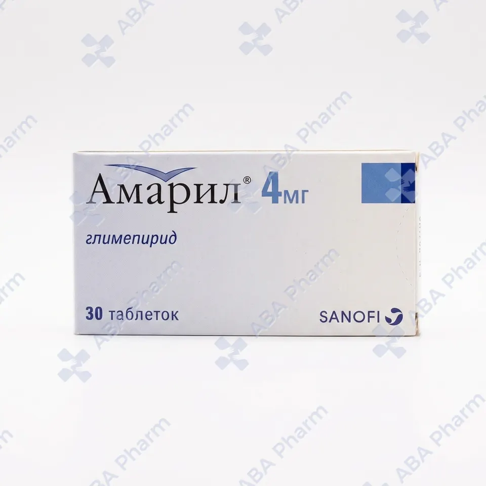 Amaryl tablets 4mg №30