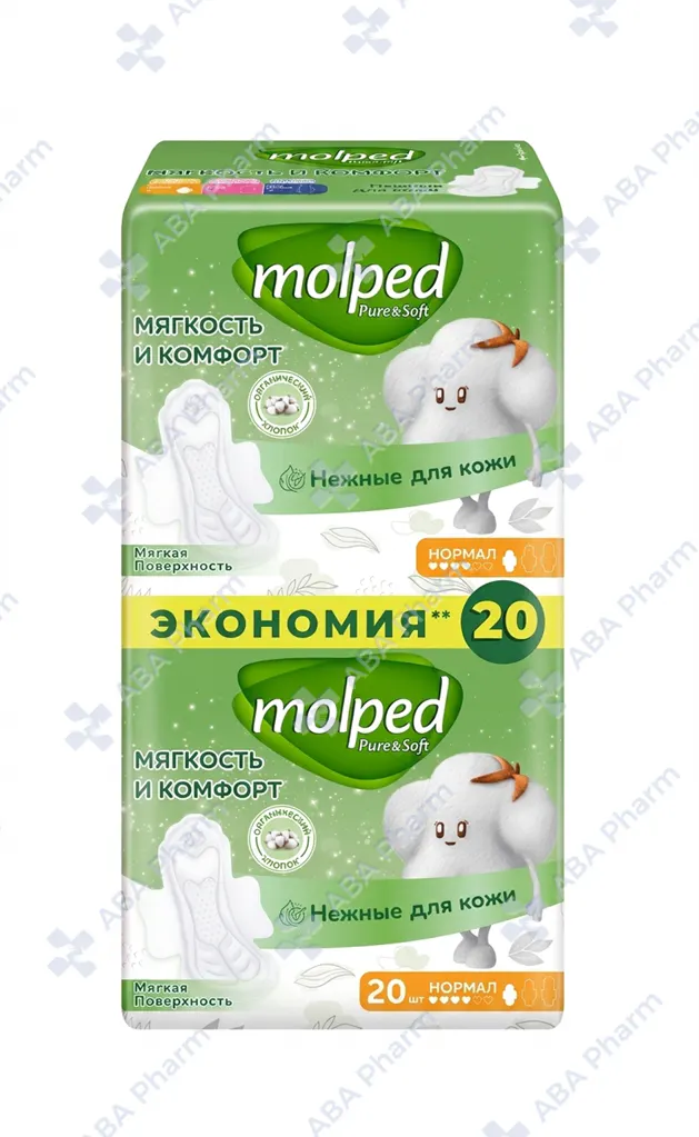 Sanitary pads Molped pure and soft normal х20 №1