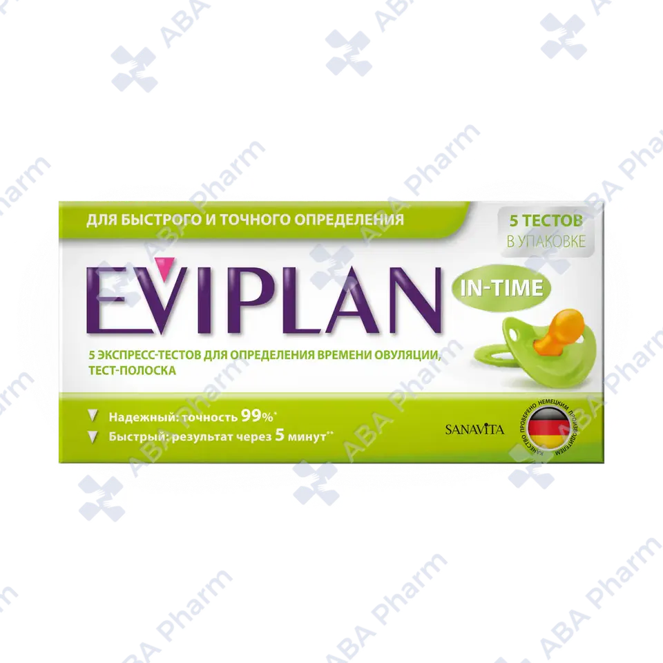 Test for determining ovulation Eviplan №1