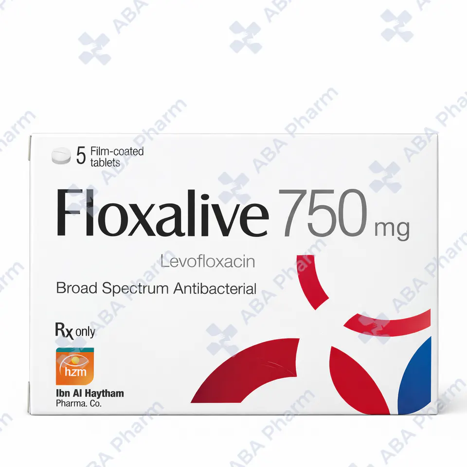 Floxalive coated tablets 750mg №5