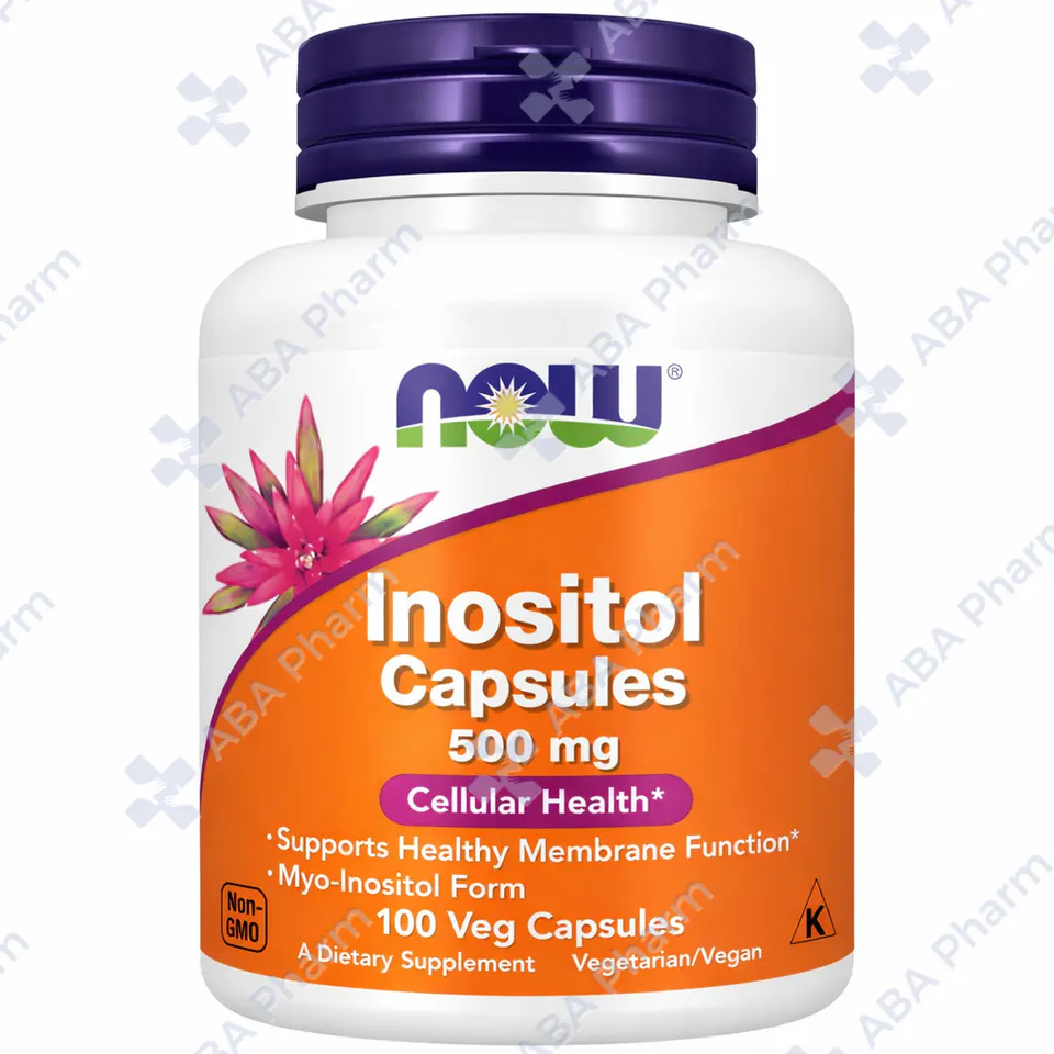 Now food inositol caps 500mg №100