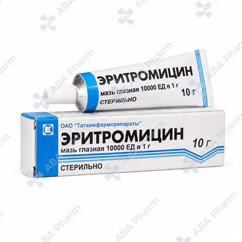 Erythromycin ointment 10000ED-10g for eye №1