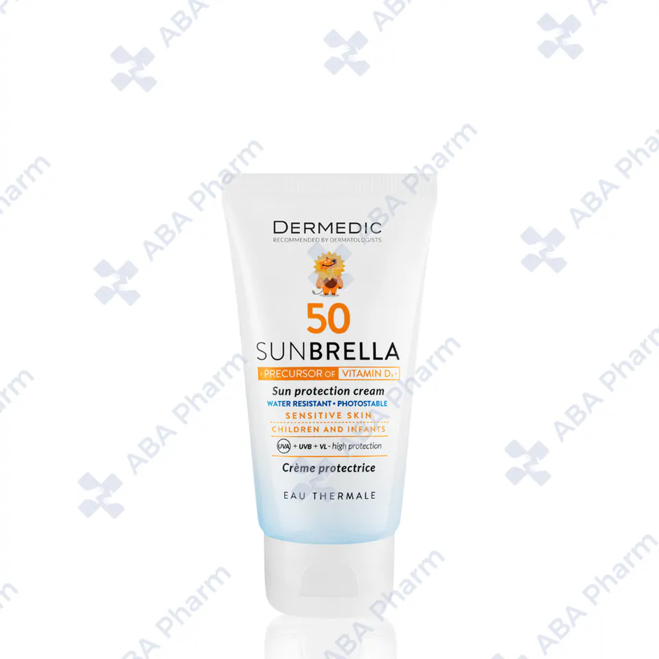 Dermedic sunbrella sun protective face cream from the first month of life SPF50+ 50ml №1