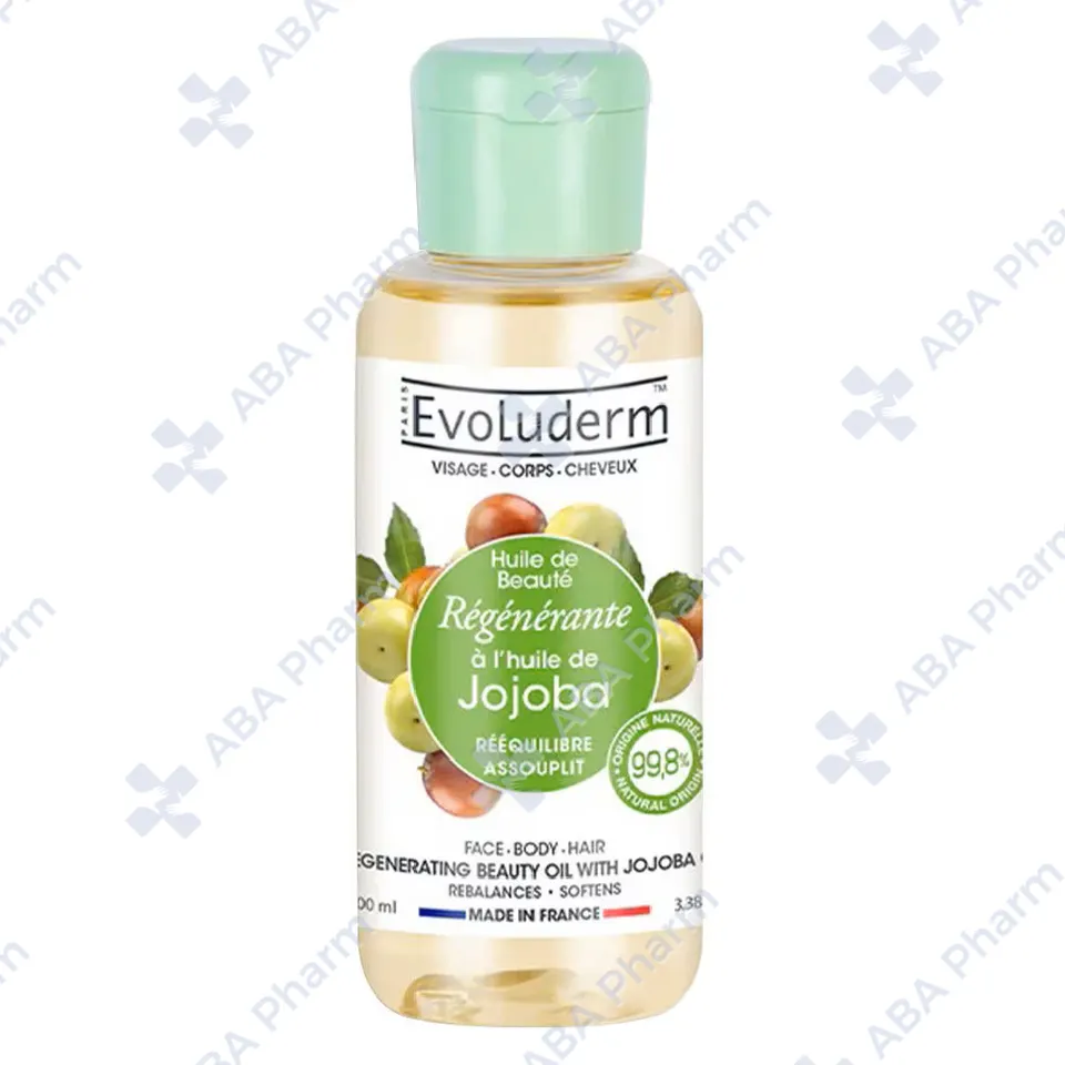Evoluderm Regenerating Beauty Oil with Jojoba Oil 100ml №1