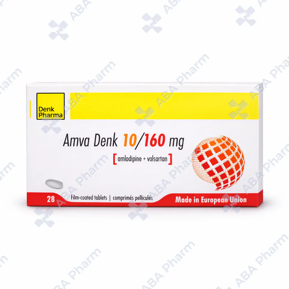 Amva denk film-coated tablets 10mg/160mg №28