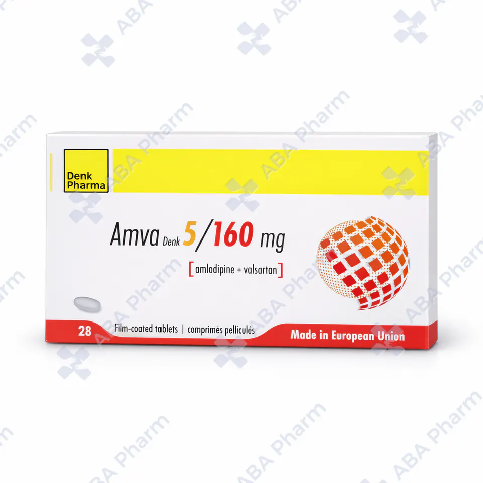 Amva denk film-coated tablets 5mg/160mg №28