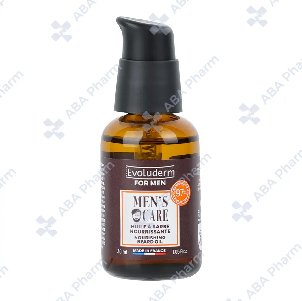 Evoluderm MAN nurishing beard oil 30ml №1