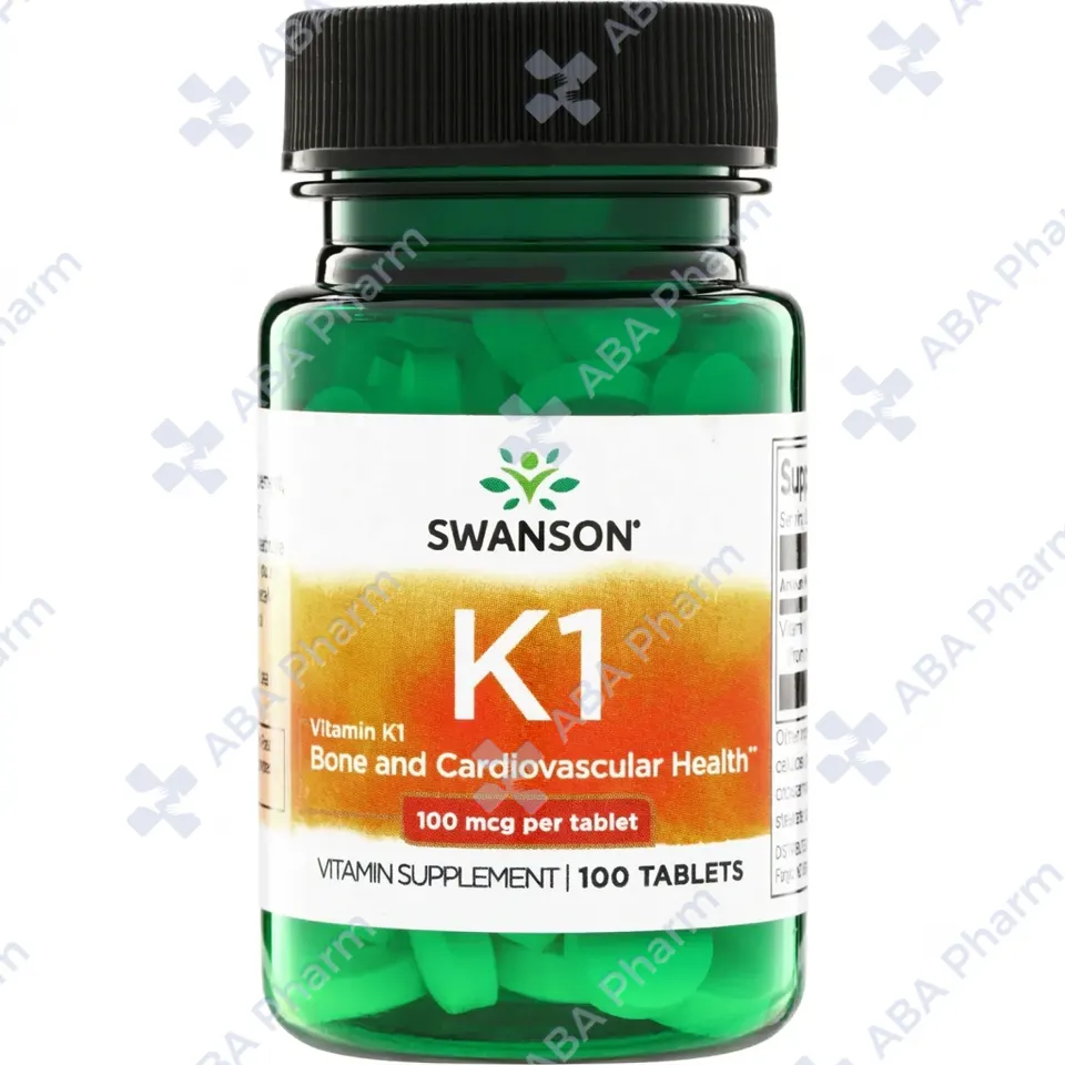 Vitamin Swanson  K1 100mcg №100