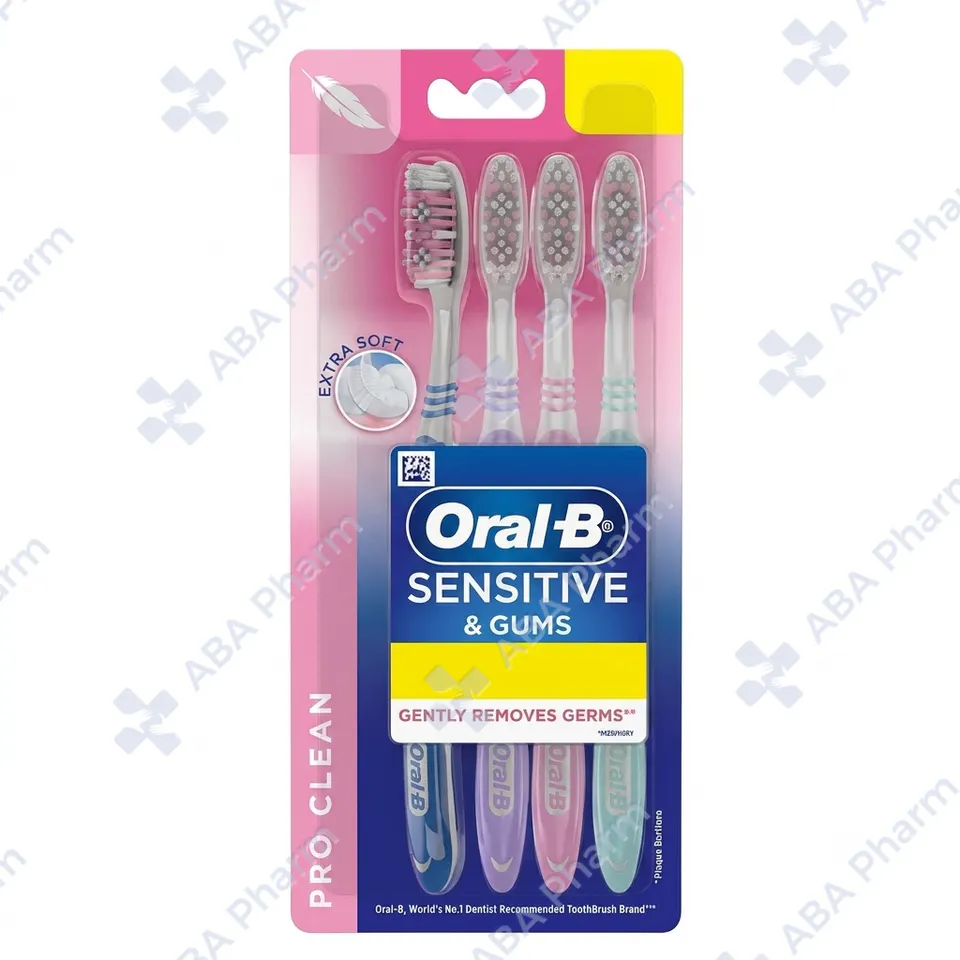 Орал-Б зубная щетка Whitening Extra Soft  х4 №1