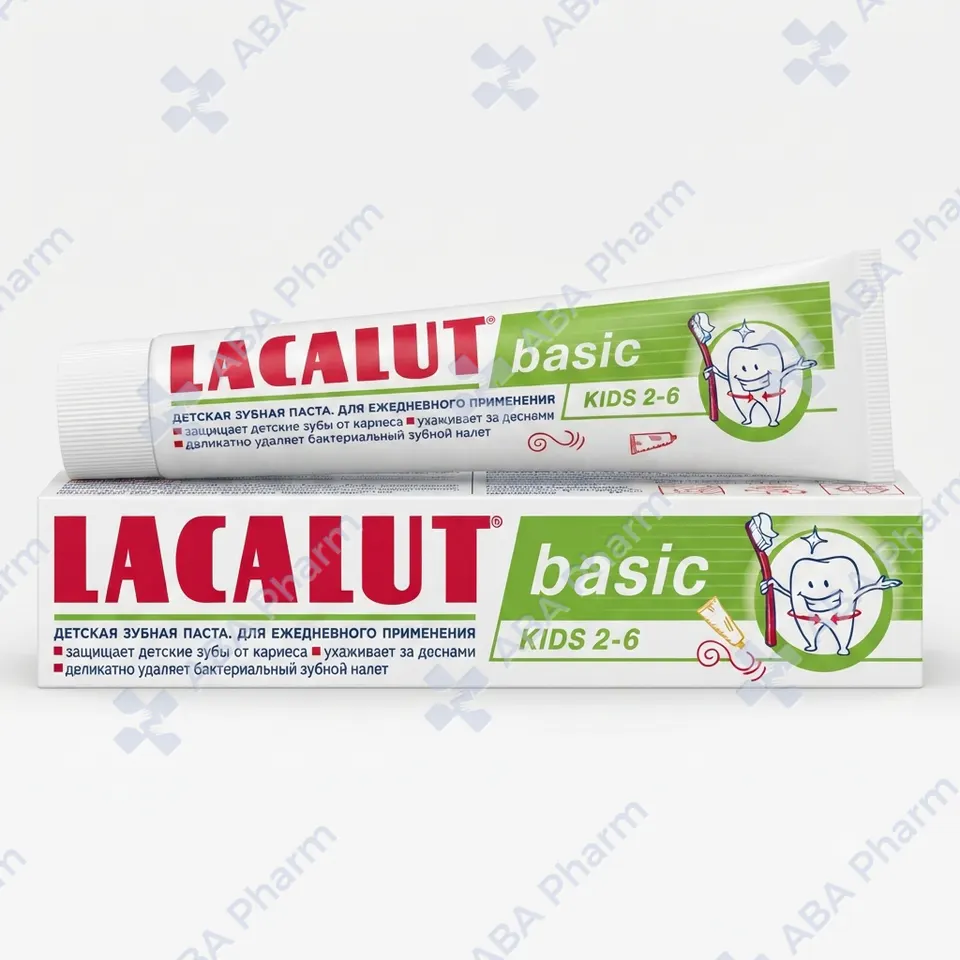 Toothpaste Lacalut Kids 2-6 years 60ml №1