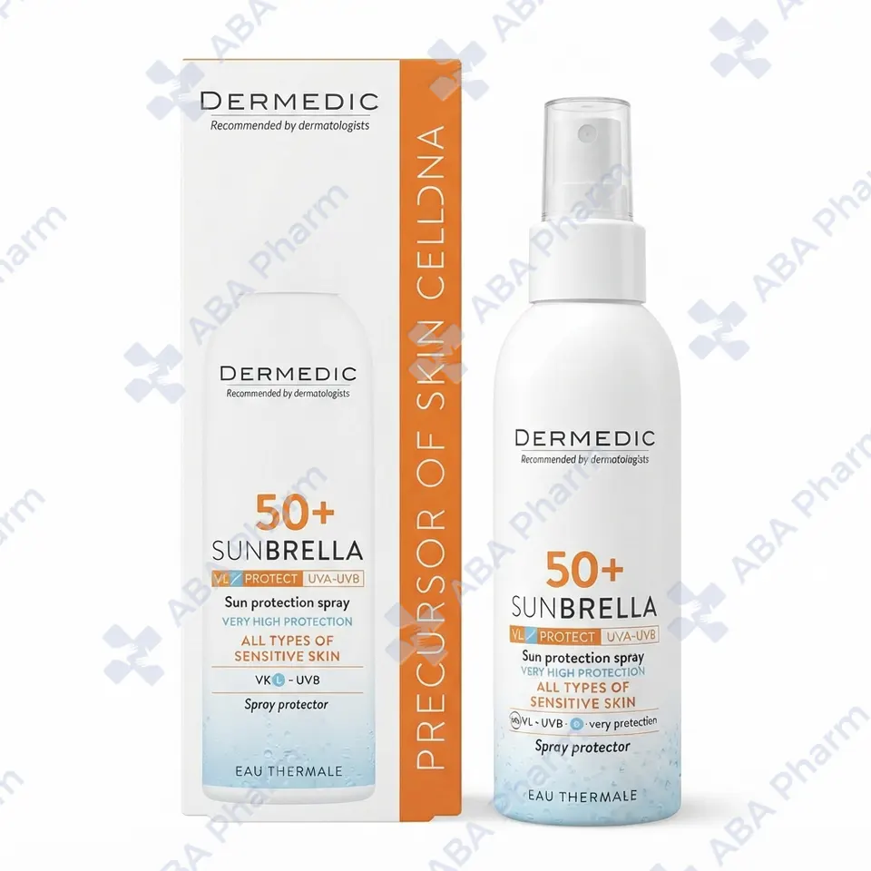 Dermedic Sunbrella sunscreen milk spray SPF 50+ 150ml №1