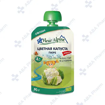 Fleur Alpin puree Cauliflower from 4 months 90g №1