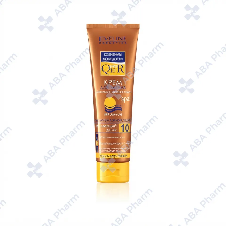 Эвелин  Q10+R крем для автозагара 4в1 SPF10 100мл №1