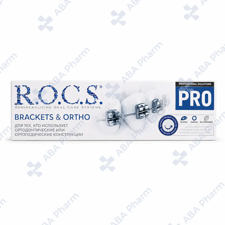Toothpaste R.O.C.S Brackets and Orto 74ml (016) №1