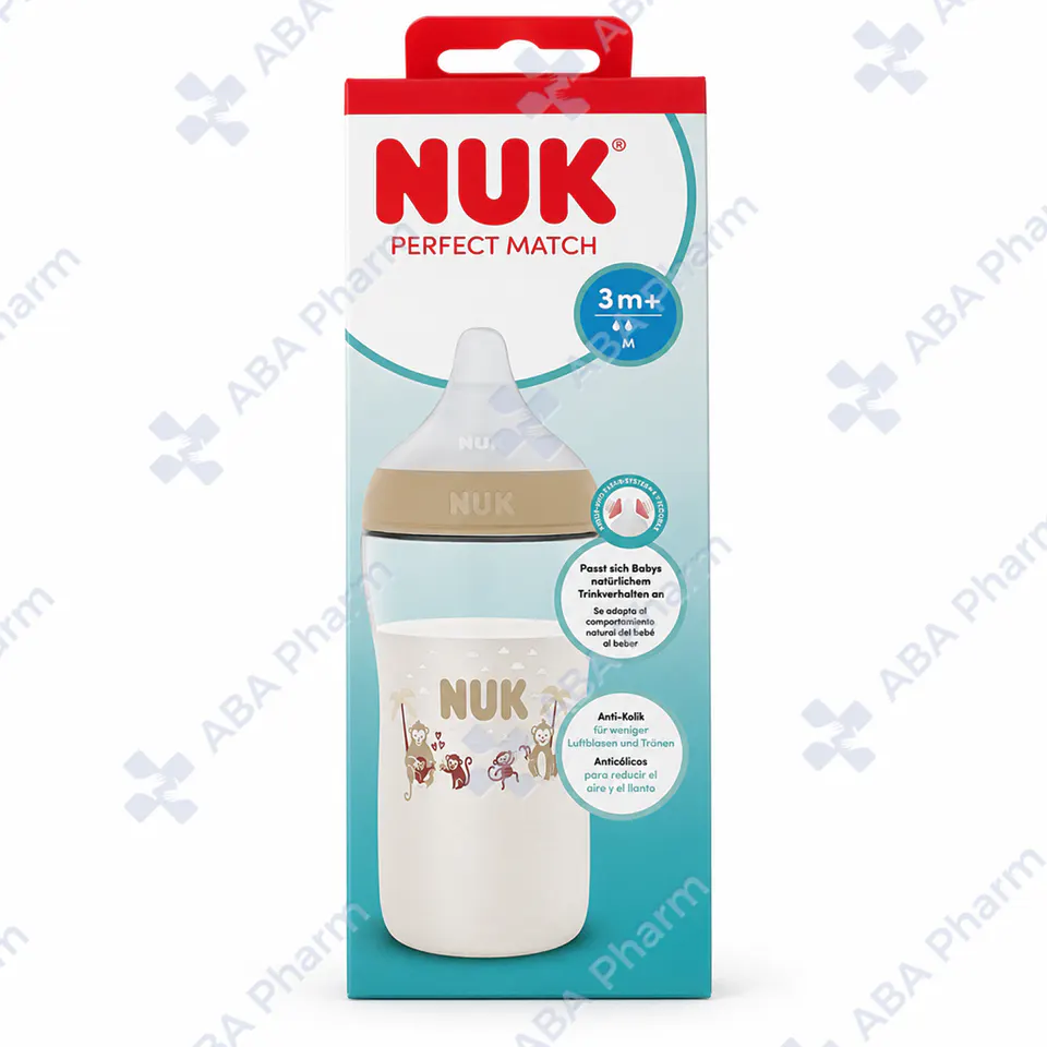 Нук бутылочка перфект матч 3м+ M 230мл 10212055 №1