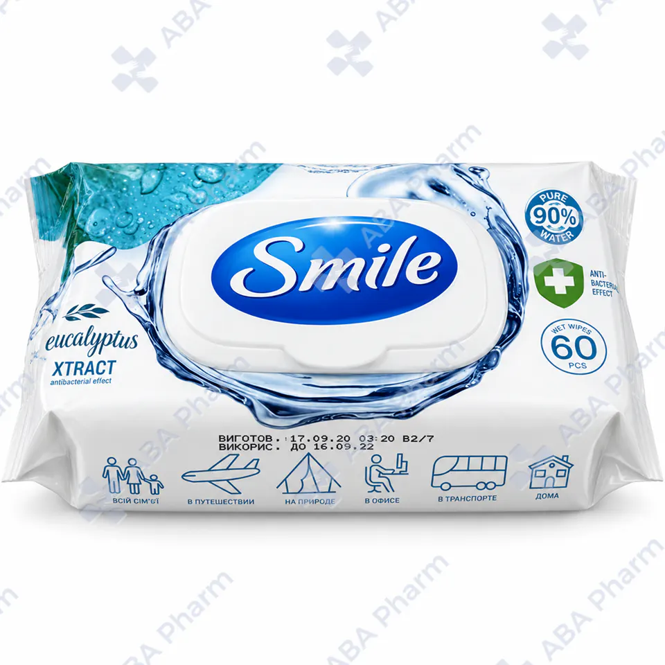 Wet Wipes Smile Baby x60 №1
