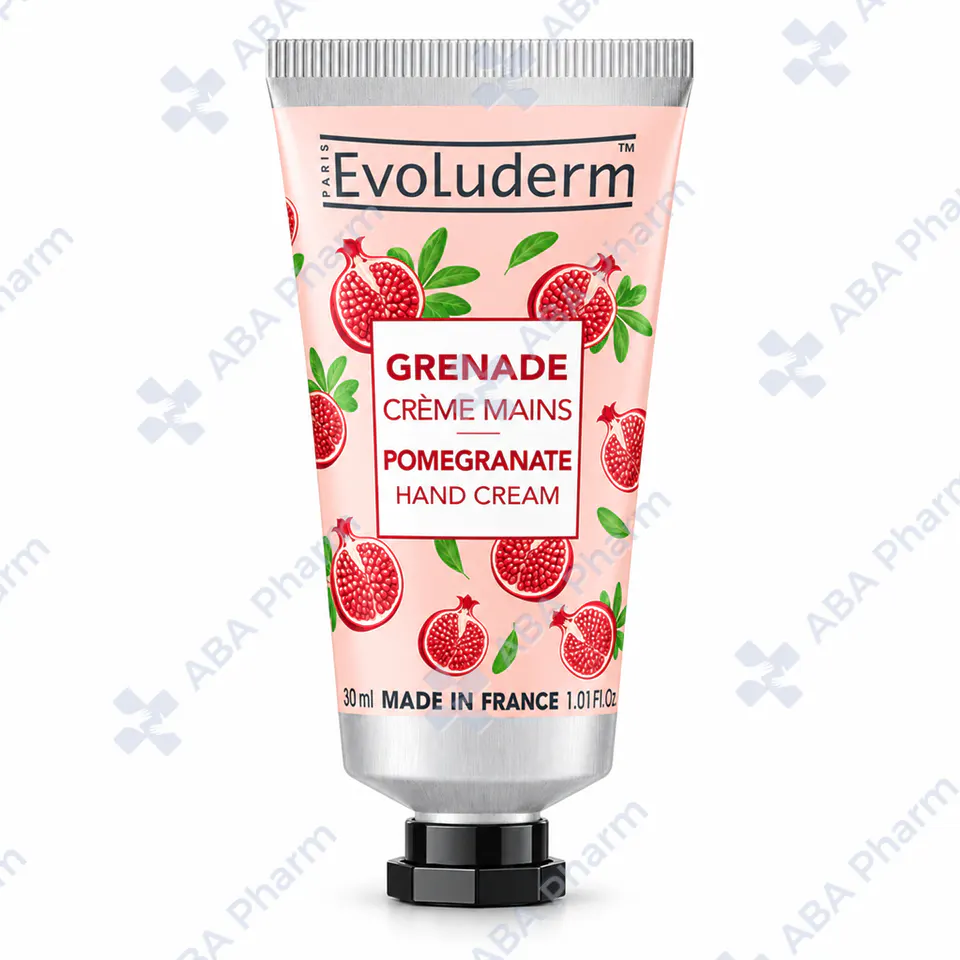 Evoluderm Pomegranate nourishing and revitalizing Hand Cream 30ml №1