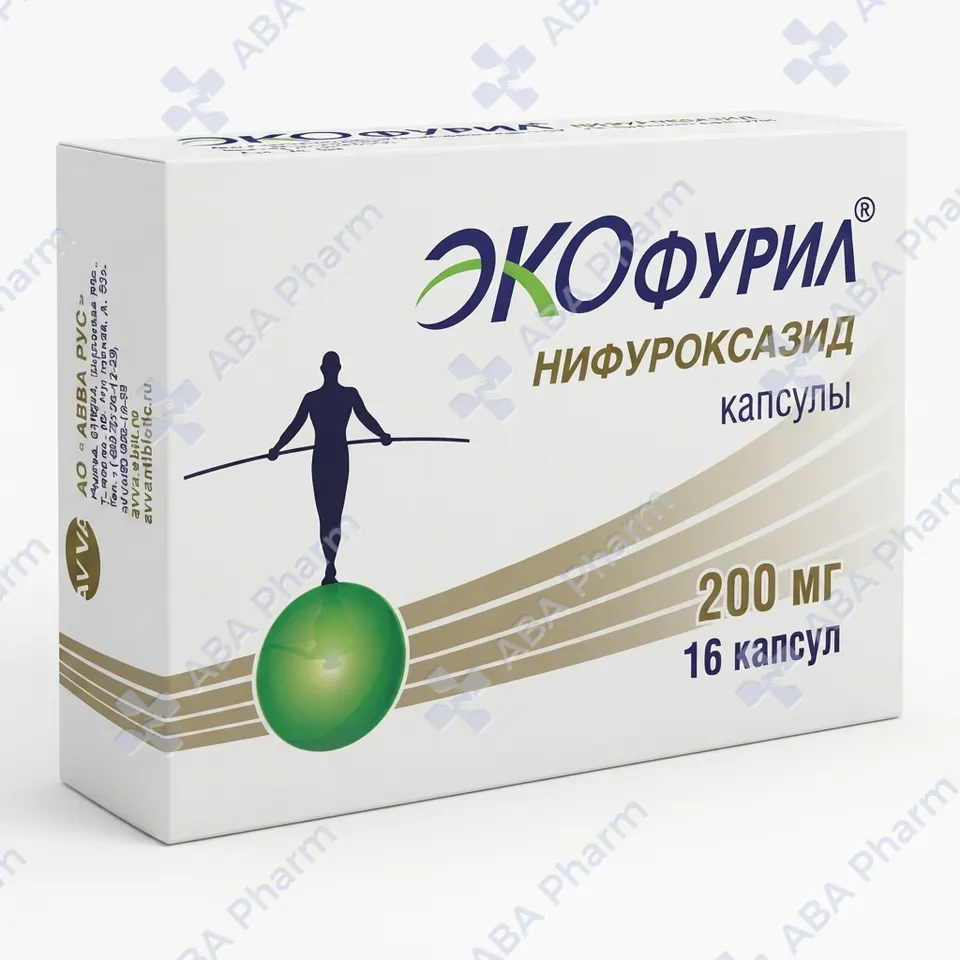 Ecofuril capsules 200mg №16