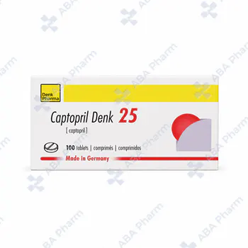 Captopril + HCT Denk tablets 50mg/25mg №100