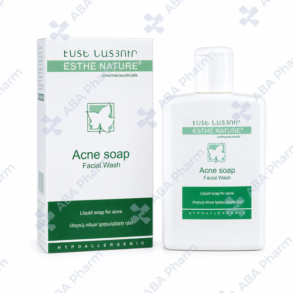 Esthe nature Acne soap liquid soap for problematic skin with acne 125ml №1